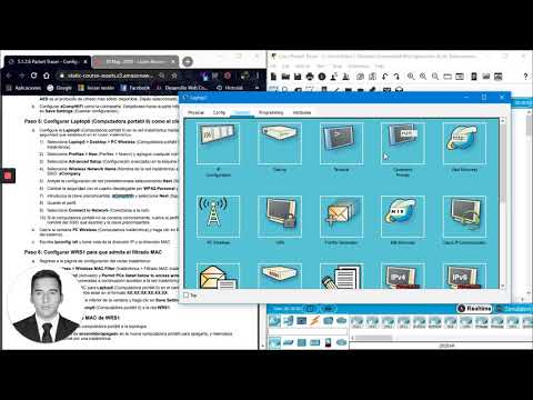 5.1.2.6 Packet Tracer - Configure Wireless Security