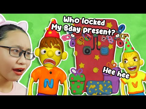 Vlad & Niki - 12 Locks - Who Locked Niki's Birthday Present???