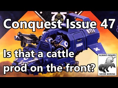 Warhammer 40,000: Conquest Issue 47 Review (Hachette Partworks) - Space Marine Land Speeder