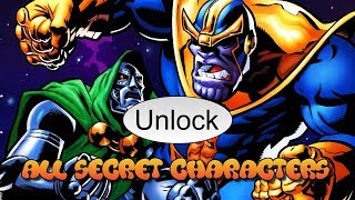 Marvel Super Heroes - How to Unlock All Secret Characters - PlayStation