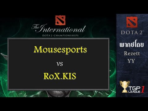 Mousesports vs RoX.KIS - Game 1 : The International 3 Western Qualifier