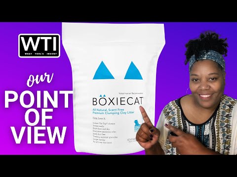 Boxiecat Premium Clumping Cat Litter - WTI product video review