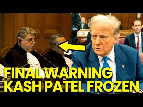 Kash Patel FROZEN in Court After Judge Delivers FINAL Warning!!