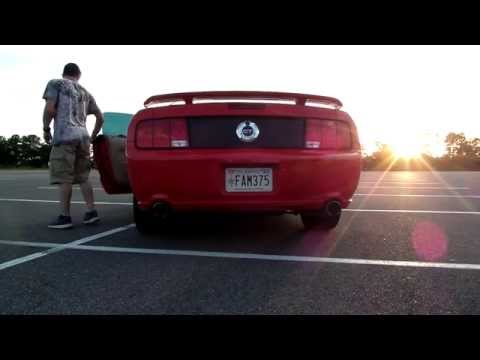 2006 Mustang GT with Magnaflow Axle back exhaust system