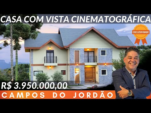 🥇EXCLUSIVITY: CINEMATOGRAPHIC VIEW AND INTEGRATION WITH NATURE - CAMPOS DO JORDÃO - R$ 3,950,000