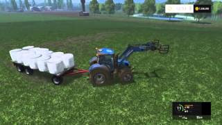 Farming Simulator 15 selling silage bales ps4