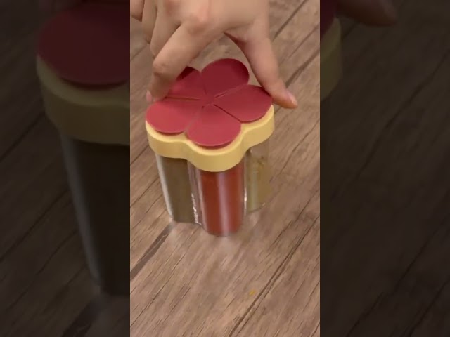 مرش بهارات وتوابل مقسمة 5 في 1 تصميم عملي ومبتكر ل...