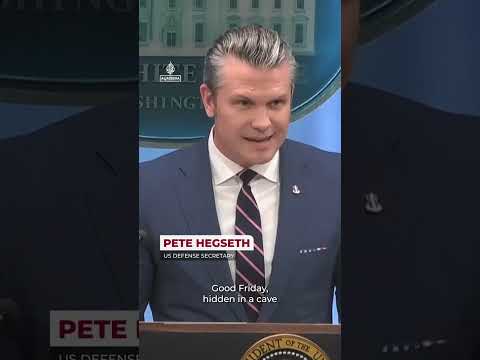 Trump and Hegseth invoke God and religion in Iran war press conference