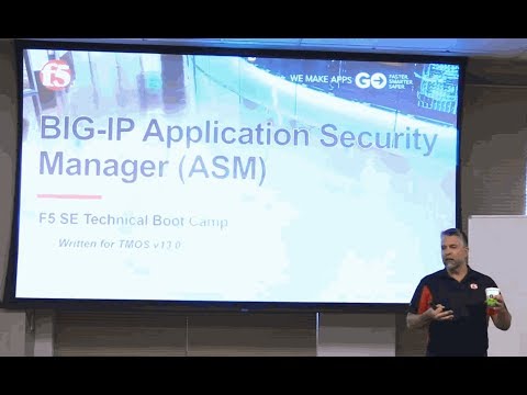 F5 3-day Partner Boot Camp - BIG-IP ASM Lesson 1