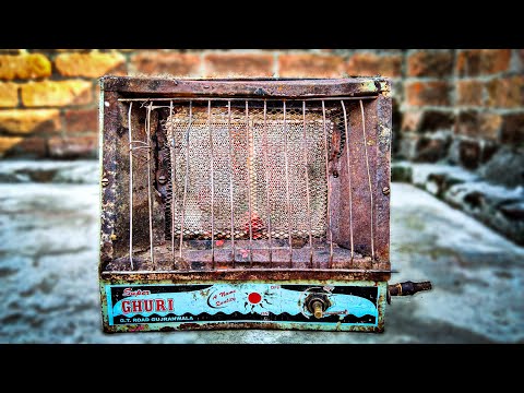 Rusty Gas Heater Restoration [ Can it still restore! ]