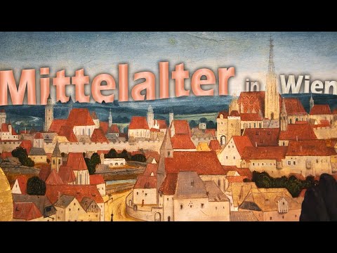 Medieval Vienna and its left-behind traces