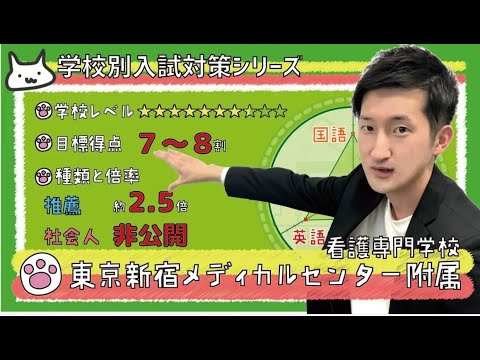 看護学科 【再アップ】東京新宿メディカルセンター附属看護専門学校の傾向と対策【看護受験チャンネル】
