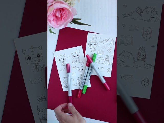 Vídeo relacionado con Sant Jordi - Punto de Libro con colgante (Modelo con colgante rosa roja)