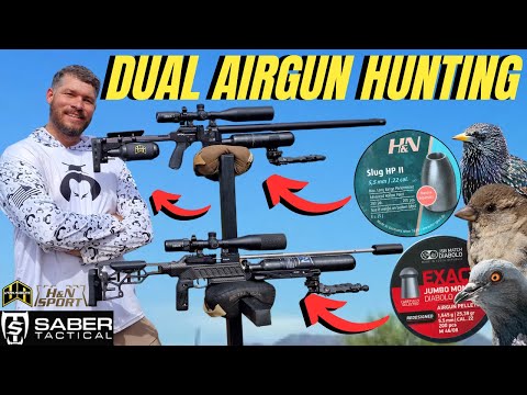 DUAL AIRGUN HUNTING POWER! I PEST CONTROL WITH FX PANTHERA AND RAW HM1000X