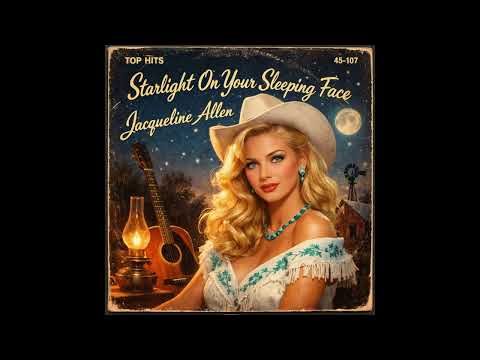 Starlight On Your Sleeping Face – Gentle 1950s Rockabilly Country Love Song for Midnight Hours