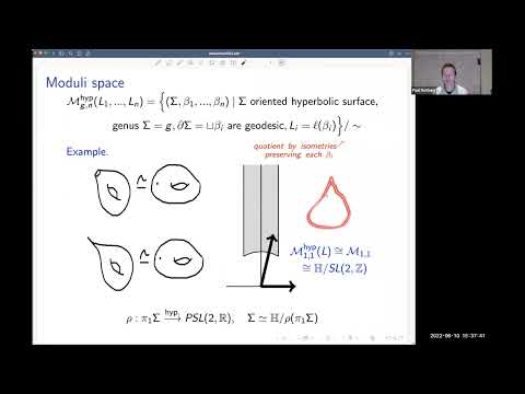 Enumerative geometry via the moduli space of super Riemann surfaces - Prof.Norbury (U. of Melbourne)