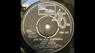 Smokey Robinson &quot;Just My Soul Responding&quot; from 1974 on TAMLA MOTOWN #TMG 883