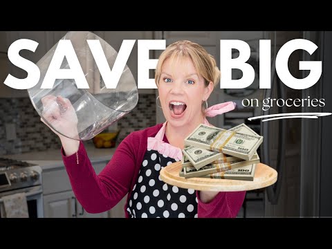 20 Clever Tips to Save Money on Groceries (Save HUNDREDS Without Coupons)!