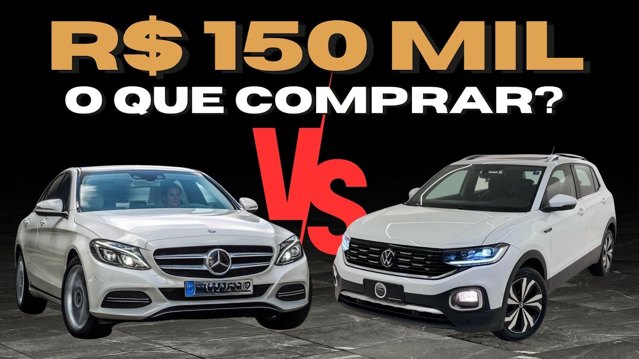 CARROS PARA COMPRAR COM A RAZÃO ATÉ R$ 150 MIL