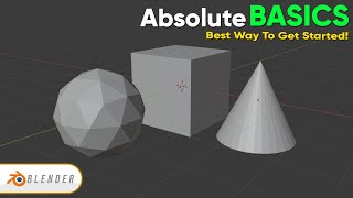 ABSOLUTE Beginner Basics.. Blender For Noobs