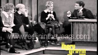 Andy Warhol &amp; Edie Sedgwick Interview (Merv Griffin Show 1965)