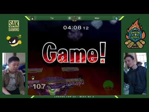 Smash Camp Losers Top 12 - Tai (Marth) vs Mair (Peach)
