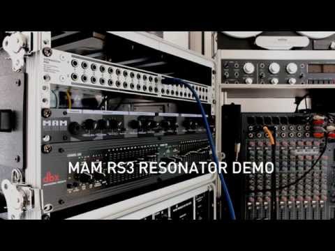 MAM RS3 Resonator rack mount analog triple resonant filter image 4
