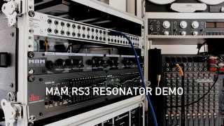 Video thumbnail for MAM RS3 Resonator Demo by Roberto Raineri-Seith