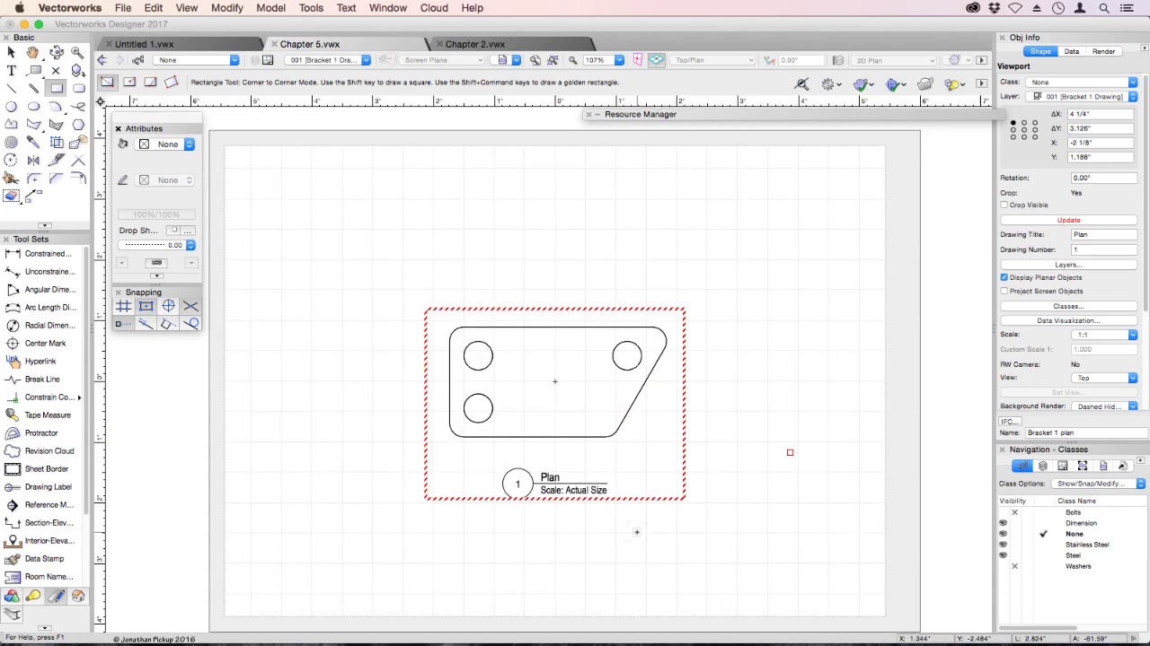 Viewports And Sheet Layers in Vectorworks