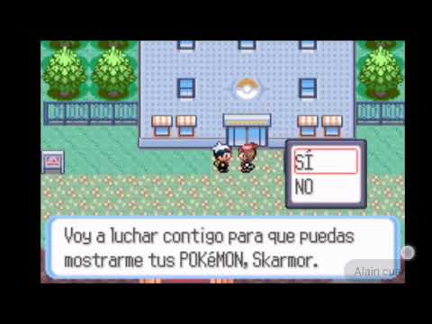 Pokemon zafiro 🔷 capítulo 11 guarida aqua y obteniendo la séptima medalla vs vito y leti