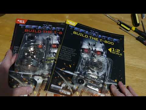 Hachette - Build The Terminator - Issues 61 and 62