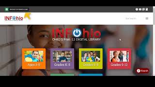 Logging in to INFOhio