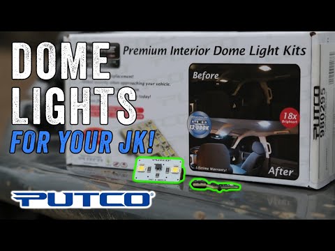 ILLUMINATE Your Jeep's Cabin With Putco Premium Interior Dome Lights