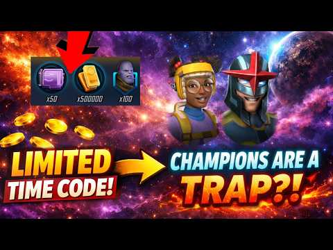 CLAIM THIS PROMO NOW & WHY CHAMPIONS ARE BAIT! MARVEL Strike Force