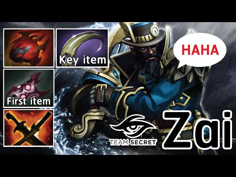 Zai [Kunkka] Pro player offlane Team Secret Zai - DOTA2