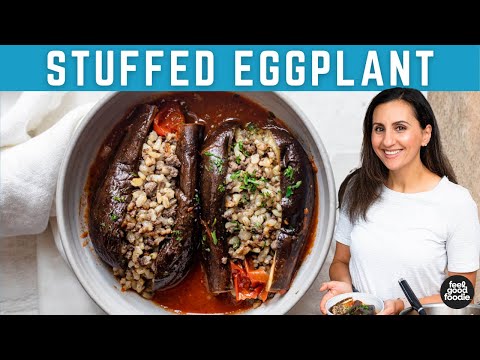 Stuffed Eggplant | Lebanese Recipe