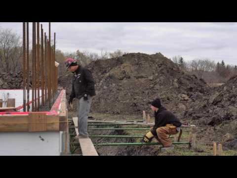 Building Your ICF Home - Concrete