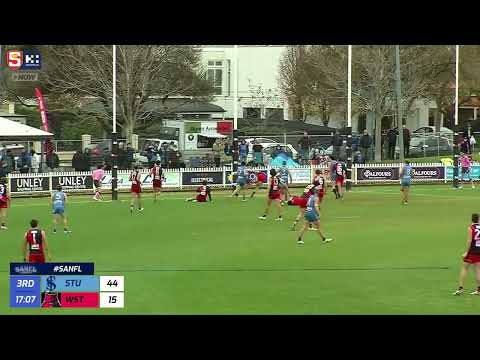 Rd 12 Hostplus SANFL Snapshot - Sturt's Tom Lewis busts through to goal