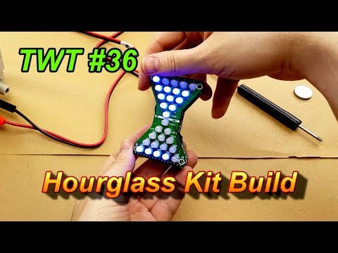 Gikfun Hourglass Soldering Kit Build | TWT 36