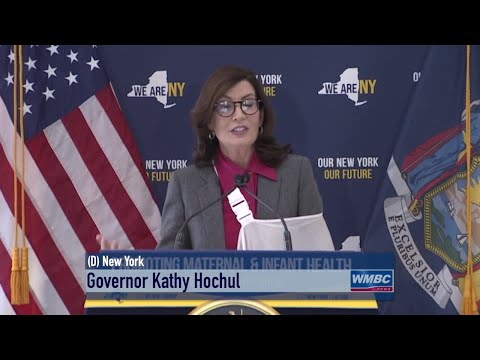 NY State Governor Kathy Hochul Pushes For Paid Maternity Leave Of Absence