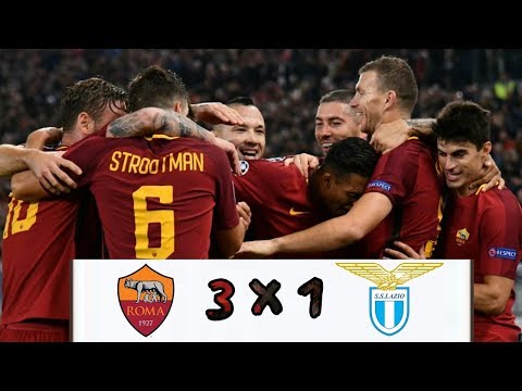 Roma 3 x 1 Lazio melhores momentos (HD)