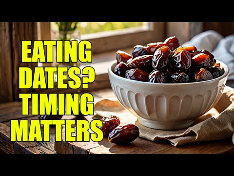 You eat dates at the wrong time. This is the right one.