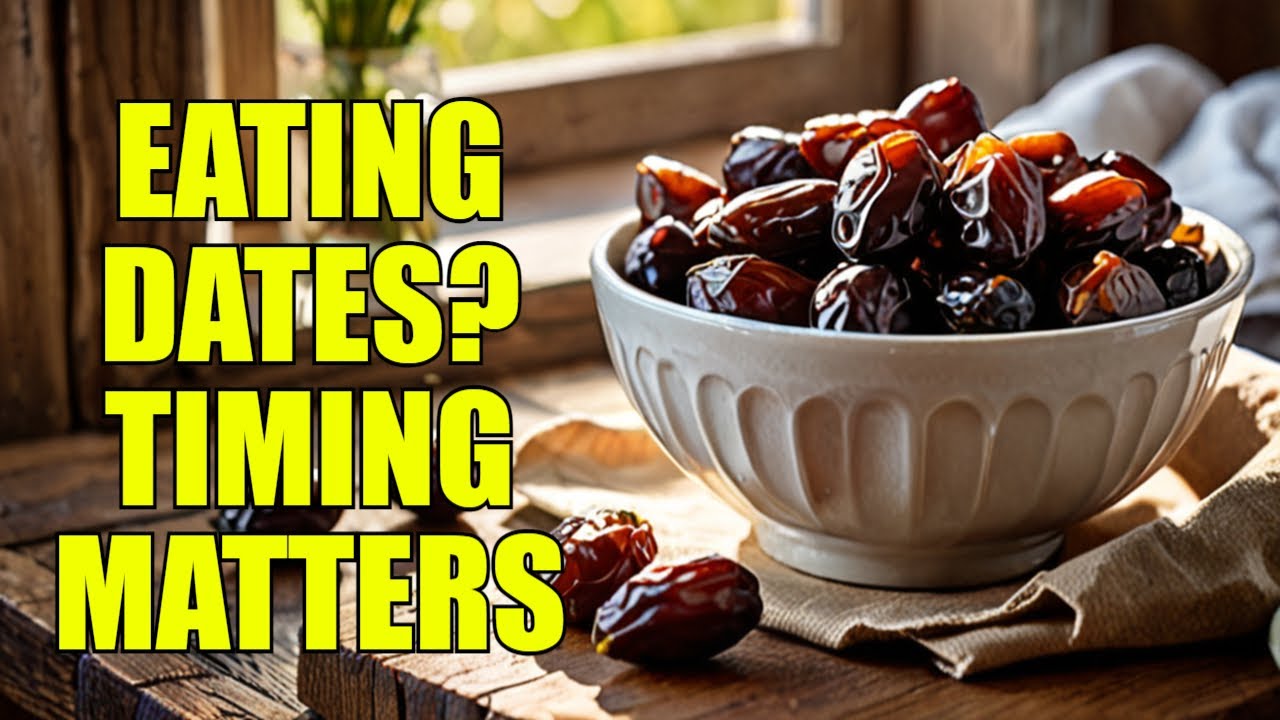 You Eat Dates at the WRONG Time? Here's the RIGHT One!