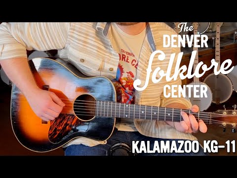 30's Almost-Gibson - 1930's Kalamazoo KG-11 - The Denver Folklore Center