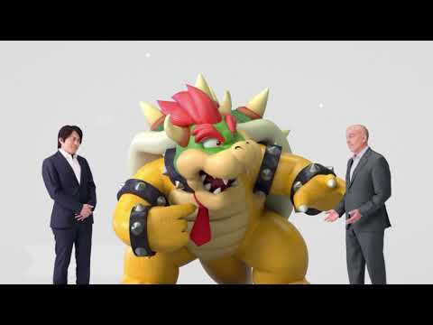 Doug Bowser making his first appearance as Nintendo of America President - Nintendo E3 Direct 2019