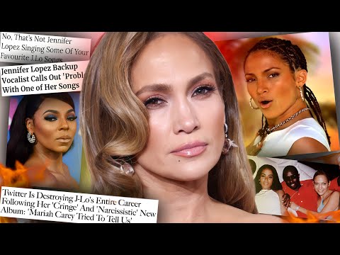 The TRUTH About Jennifer Lopez's FRAUDULENT Career: JLo STOLE Her MUSIC and VOCALS (This is BAD)