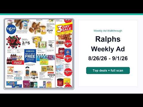 Ralphs Weekly Ad Glendale