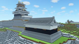 【Minecraft】 岐阜城の作り方 Part3