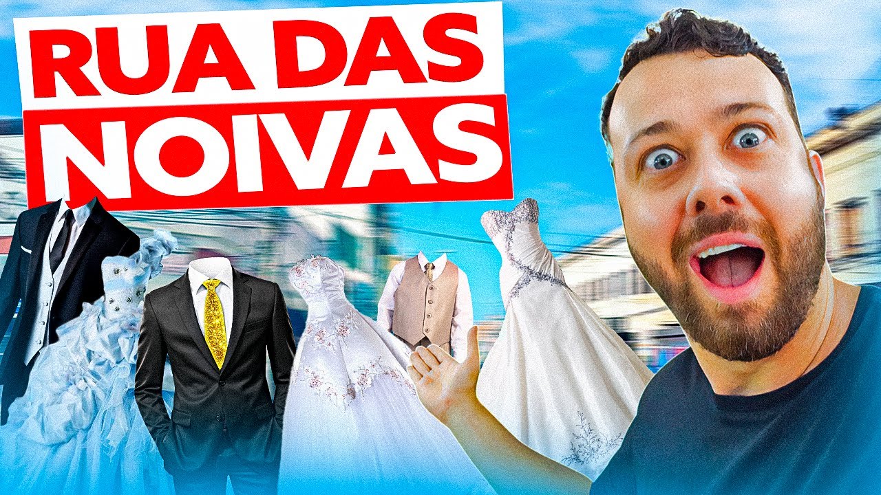 A famosa e única RUA DAS NOIVAS do BRASIL