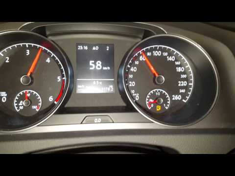 Volkswagen Golf 7 1.6 TDI (110HP/PS) - 0-100 km/h Acceleration (1080p)